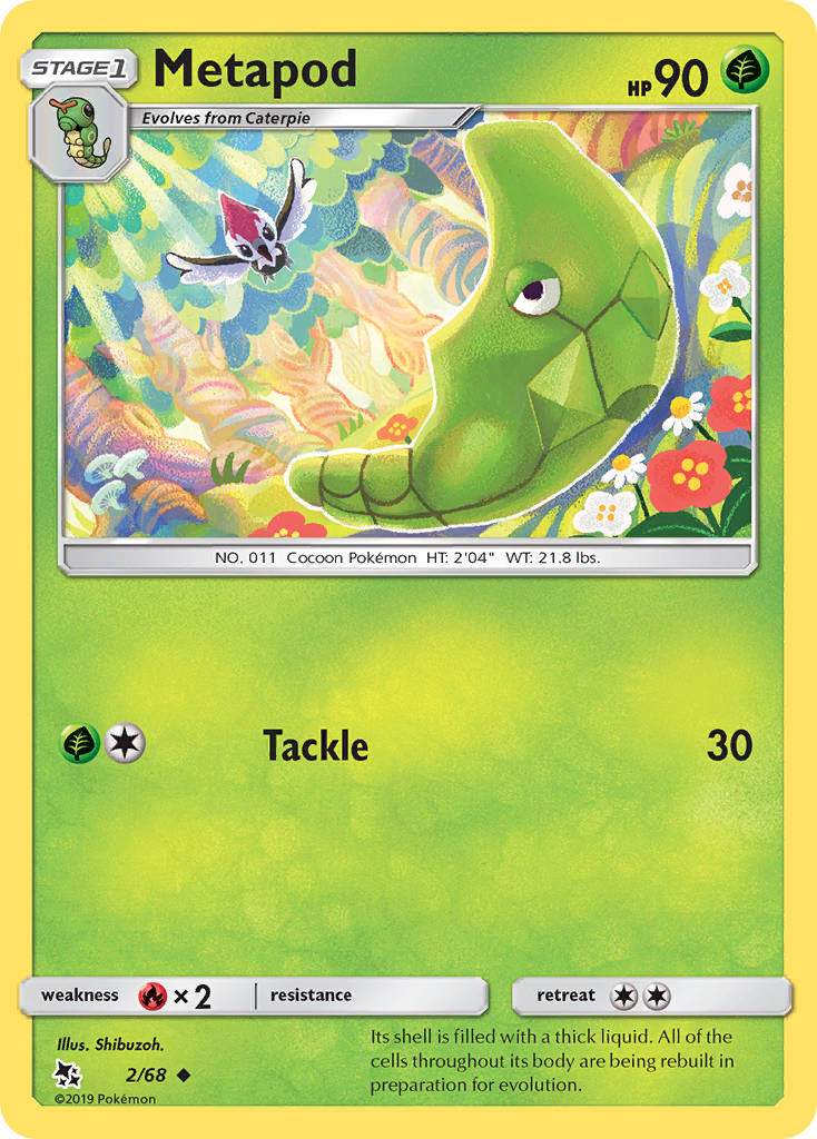 Metapod (2/68) [Sun & Moon: Hidden Fates] | GnG Games