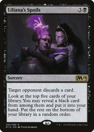 Liliana's Spoils [Core Set 2019] | GnG Games