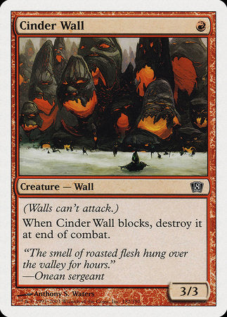 Cinder Wall [Eighth Edition] | GnG Games