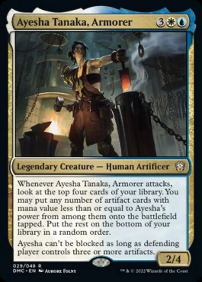 Ayesha Tanaka, Armorer [Dominaria United Commander] | GnG Games