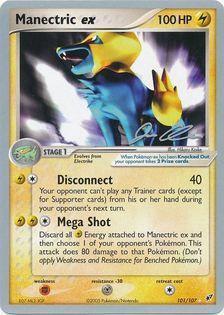 Manectric ex (101/107) (Mewtrick - Jason Klaczynski) [World Championships 2006] | GnG Games