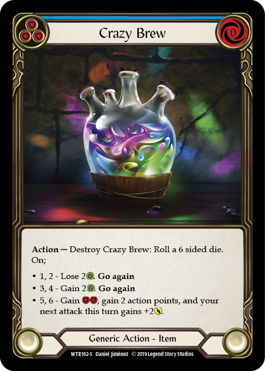 Crazy Brew [WTR162-S] Alpha Print Rainbow Foil | GnG Games