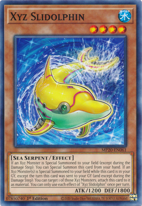 Xyz Slidolphin [MP20-EN061] Common | GnG Games