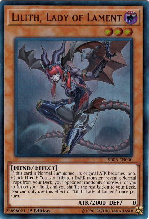 Lilith, Lady of Lament [SR06-EN000] Ultra Rare | GnG Games