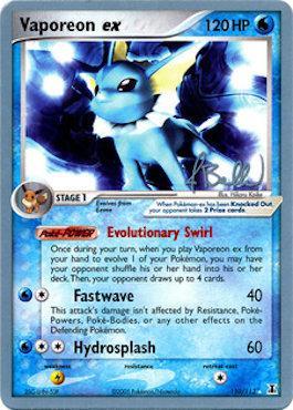 Vaporeon ex (110/113) (Eeveelutions - Jimmy Ballard) [World Championships 2006] | GnG Games