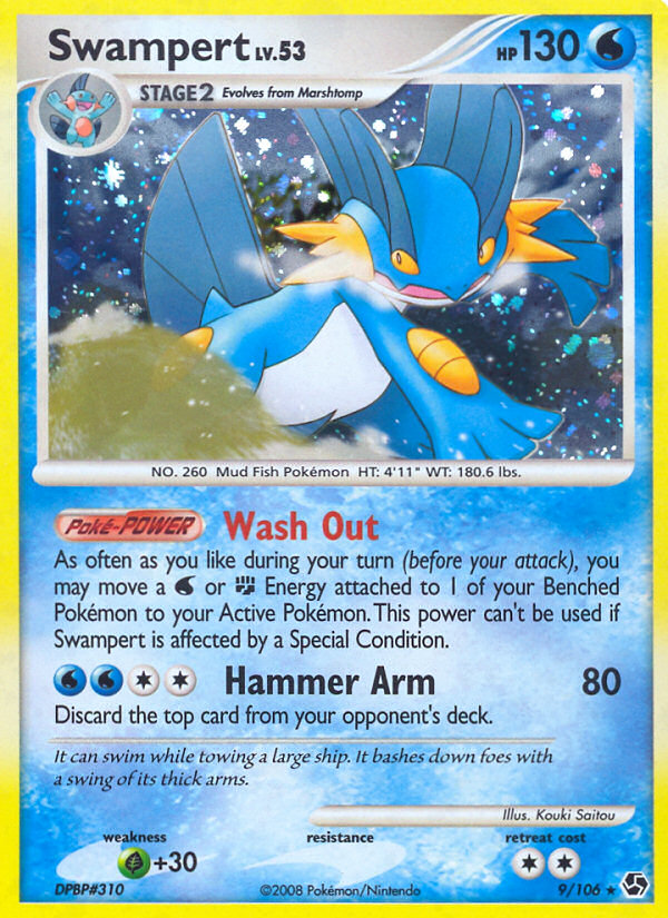 Swampert (9/106) [Diamond & Pearl: Great Encounters] | GnG Games