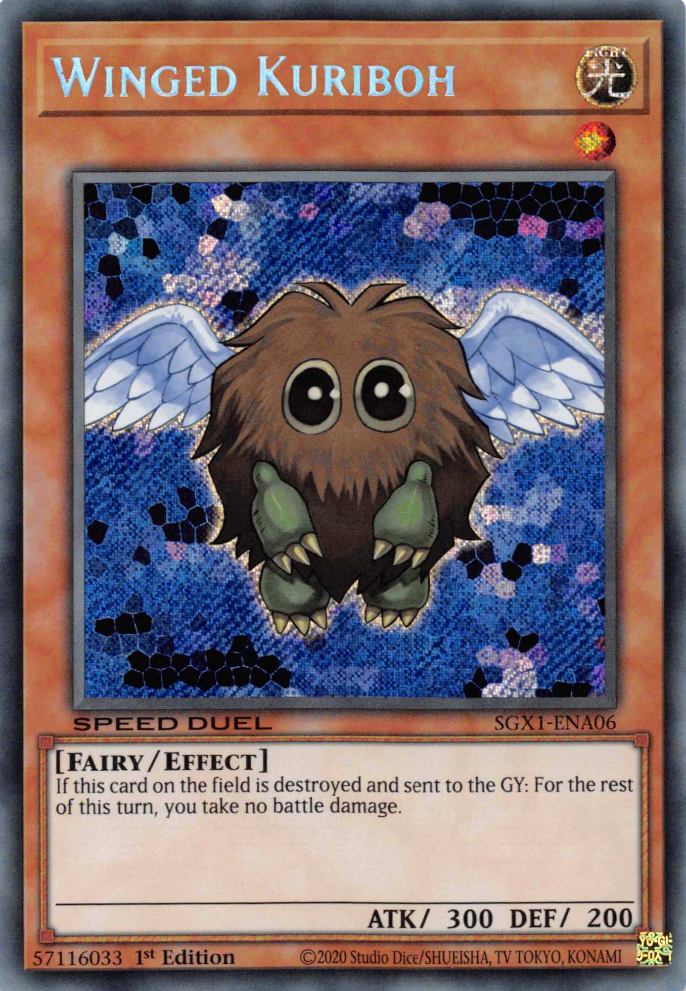 Winged Kuriboh [SGX1-ENA06] Secret Rare | GnG Games