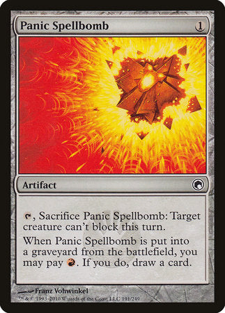 Panic Spellbomb [Scars of Mirrodin] | GnG Games