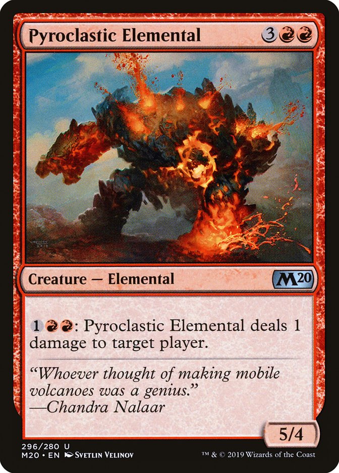 Pyroclastic Elemental [Core Set 2020] | GnG Games