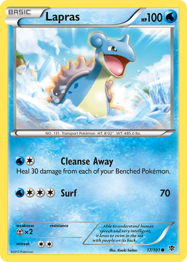 Lapras (17/101) [Black & White: Plasma Blast] | GnG Games