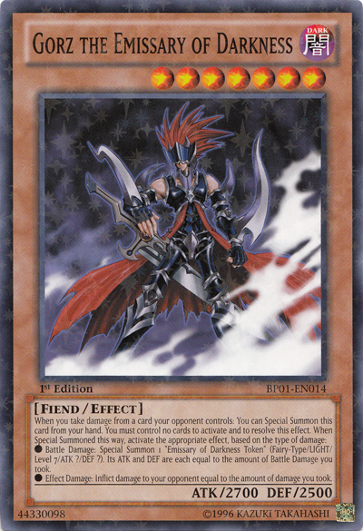 Gorz the Emissary of Darkness [BP01-EN014] Starfoil Rare | GnG Games