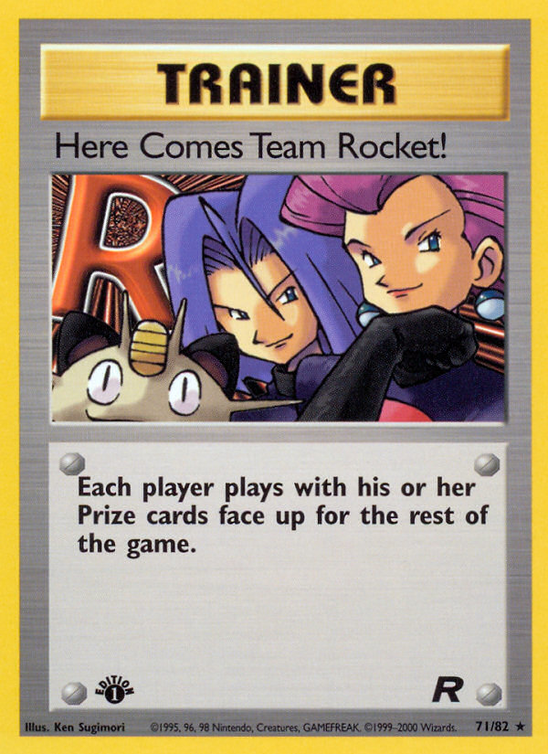 Here Comes Team Rocket! (71/82) [Team Rocket 1st Edition] | GnG Games