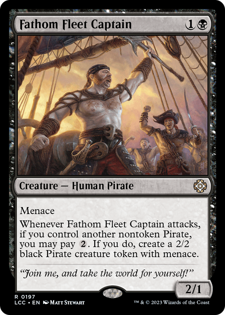 Fathom Fleet Captain [The Lost Caverns of Ixalan Commander] | GnG Games