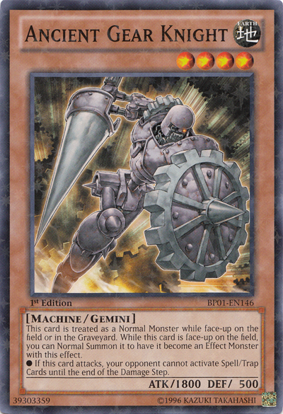 Ancient Gear Knight [BP01-EN146] Starfoil Rare | GnG Games