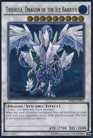 Trishula, Dragon of the Ice Barrier [AP08-EN001] Ultimate Rare | GnG Games