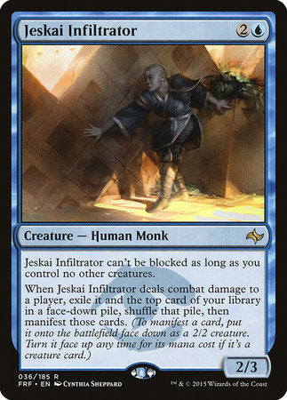 Jeskai Infiltrator [Fate Reforged] | GnG Games