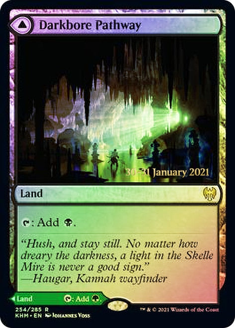 Darkbore Pathway // Slitherbore Pathway  [Kaldheim Prerelease Promos] | GnG Games
