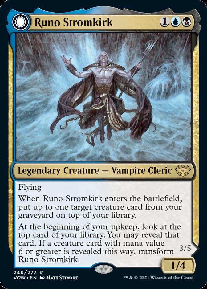 Runo Stromkirk // Krothuss, Lord of the Deep [Innistrad: Crimson Vow] | GnG Games