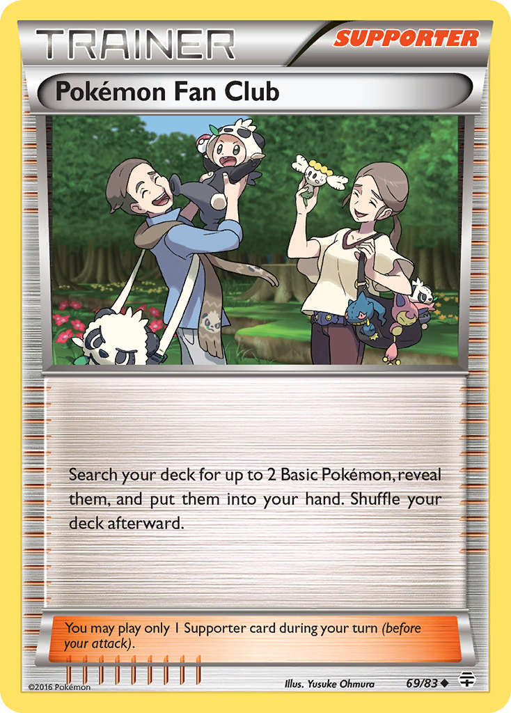 Pokemon Fan Club (69/83) [XY: Generations] | GnG Games