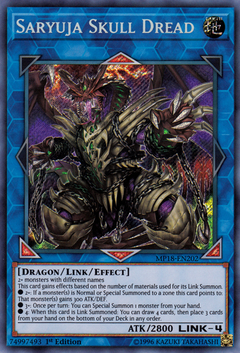 Saryuja Skull Dread [MP18-EN202] Secret Rare | GnG Games