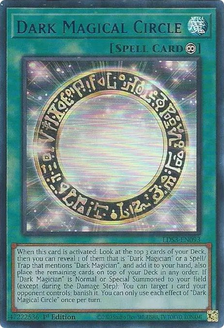 Dark Magical Circle (Blue) [LDS3-EN093] Ultra Rare | GnG Games