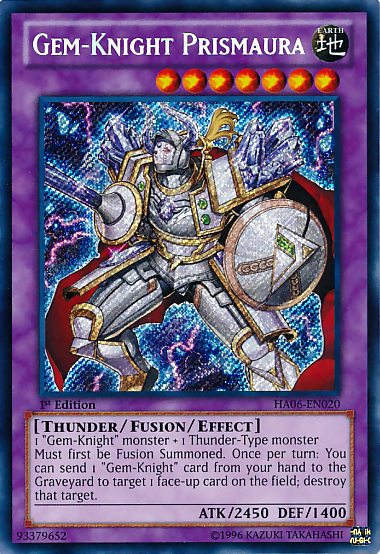 Gem-Knight Prismaura [HA06-EN020] Secret Rare | GnG Games