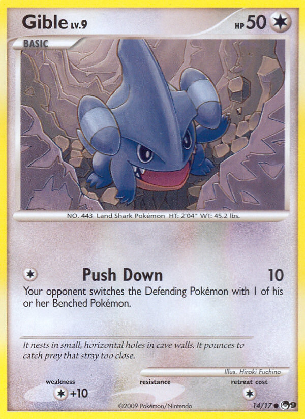 Gible (14/17) [POP Series 9] | GnG Games