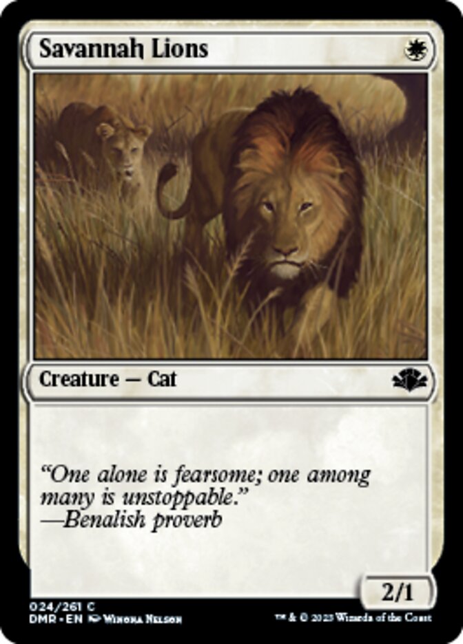 Savannah Lions [Dominaria Remastered] | GnG Games