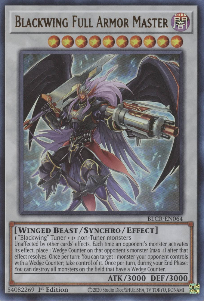 Blackwing Full Armor Master [BLCR-EN064] Ultra Rare | GnG Games