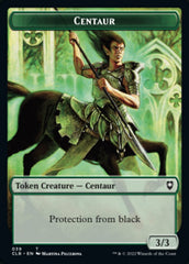 Horror // Centaur Double-sided Token [Commander Legends: Battle for Baldur's Gate Tokens] | GnG Games