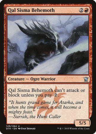 Qal Sisma Behemoth [Dragons of Tarkir] | GnG Games