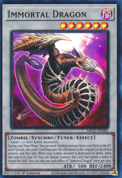 Immortal Dragon [MP23-EN085] Ultra Rare | GnG Games