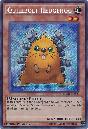 Quillbolt Hedgehog [LC5D-EN005] Secret Rare | GnG Games