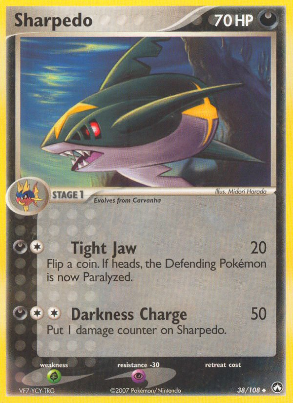 Sharpedo (38/108) [EX: Power Keepers] | GnG Games