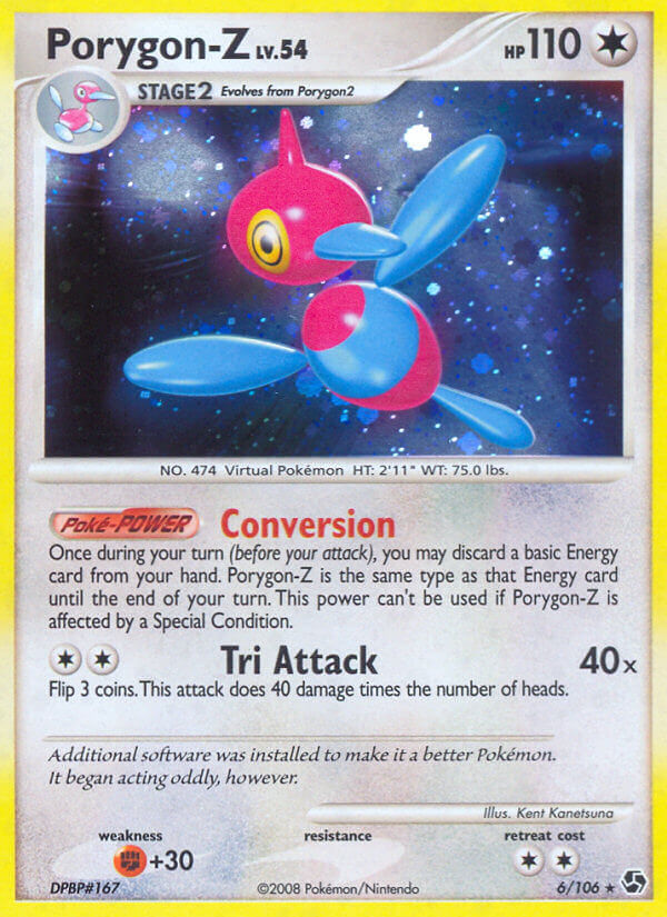 Porygon Z (6/106) (Theme Deck Exclusive) [Diamond & Pearl: Great Encounters] | GnG Games