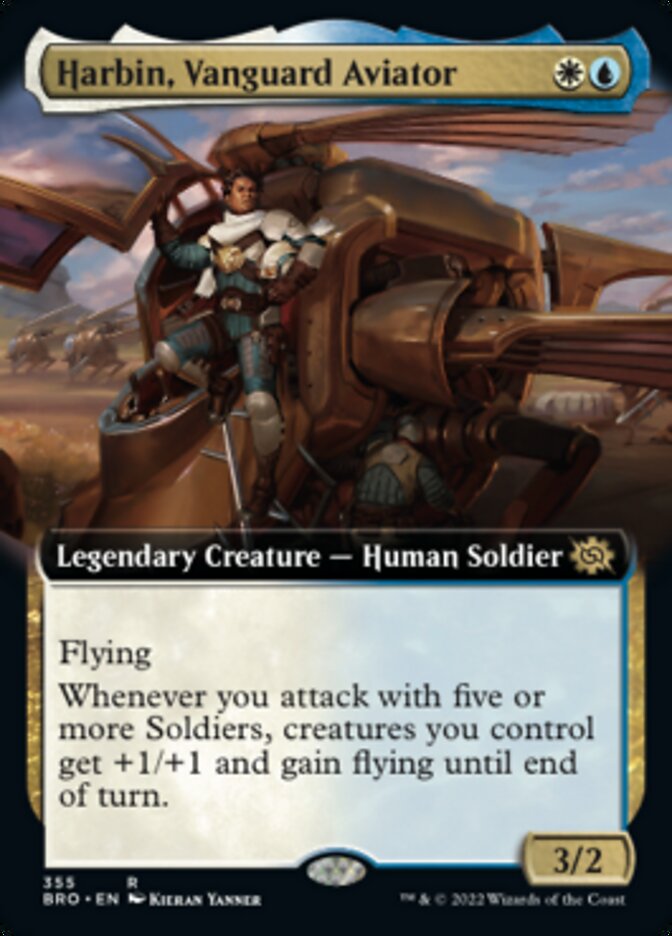 Harbin, Vanguard Aviator (Extended Art) [The Brothers' War] | GnG Games