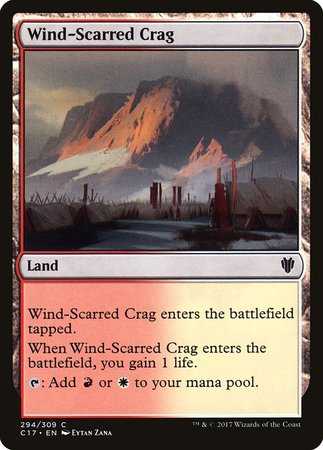 Wind-Scarred Crag [Commander 2017] | GnG Games