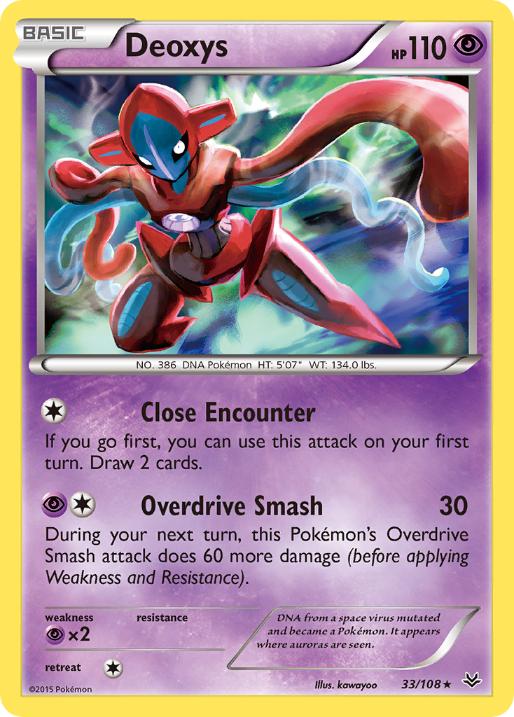 Deoxys (33/108) [XY: Roaring Skies] | GnG Games