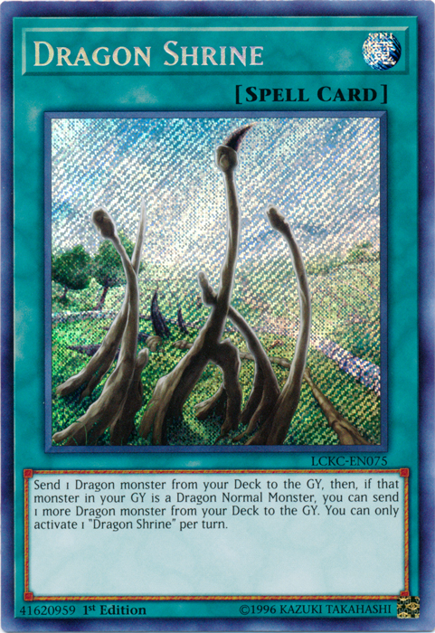 Dragon Shrine [LCKC-EN075] Secret Rare | GnG Games