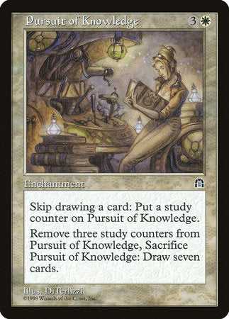 Pursuit of Knowledge [Stronghold] | GnG Games