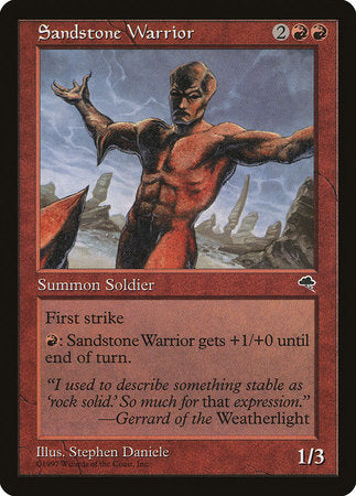 Sandstone Warrior [Tempest] | GnG Games