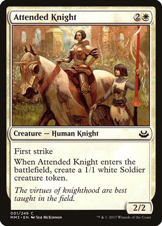 Attended Knight [Modern Masters 2017] | GnG Games