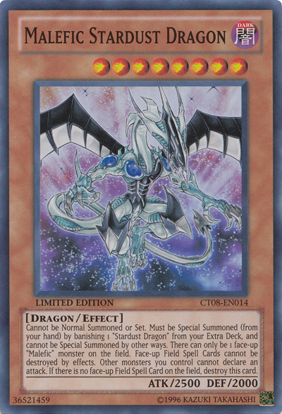 Malefic Stardust Dragon [CT08-EN014] Super Rare | GnG Games