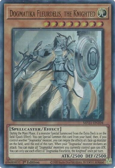 Dogmatika Fleurdelis, the Knighted [MP21-EN104] Ultra Rare | GnG Games