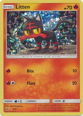 Litten (3/12) [McDonald's Promos: 2017 Collection] | GnG Games