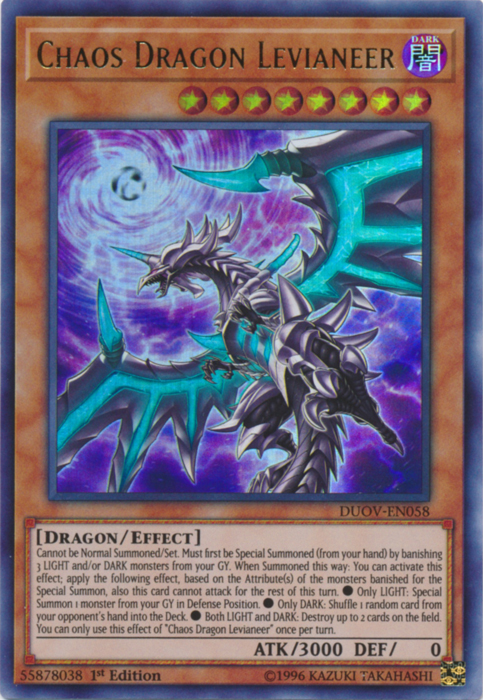 Chaos Dragon Levianeer [DUOV-EN058] Ultra Rare | GnG Games