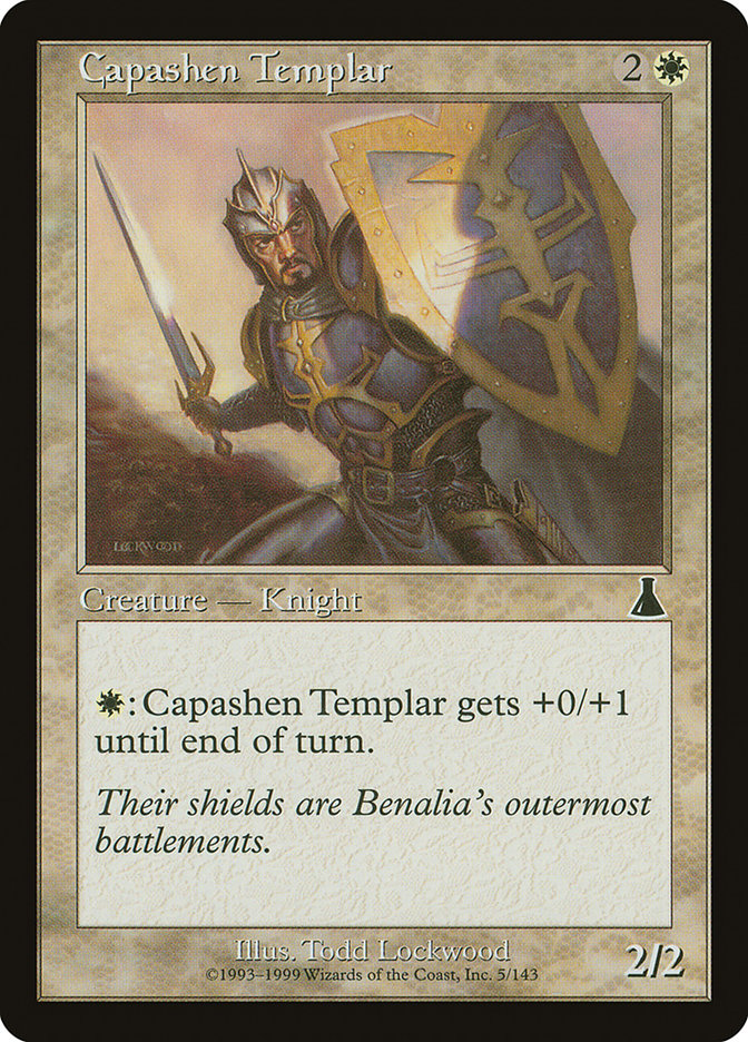 Capashen Templar [Urza's Destiny] | GnG Games