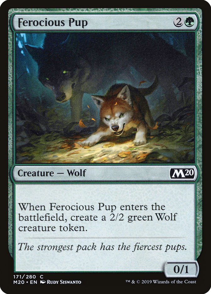 Ferocious Pup [Core Set 2020] | GnG Games