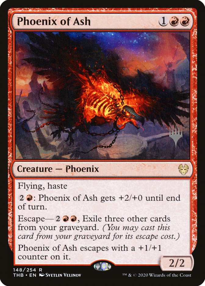 Phoenix of Ash (Promo Pack) [Theros Beyond Death Promos] | GnG Games