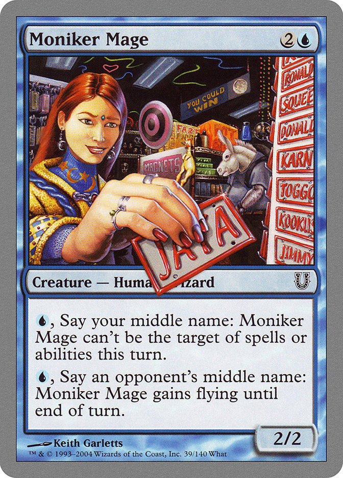 Moniker Mage [Unhinged] | GnG Games